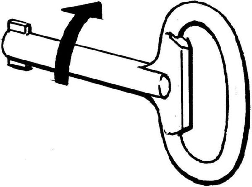 ABB JSM-D16 JSM D16 Key for JSM D15 Cam lock Product Image