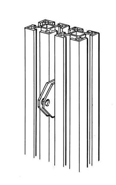ABB JSM-D17 JSM D17 Securing plate for padlock Product Image