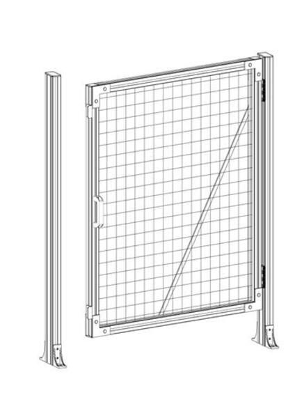 ABB JSM-E11-N14G JSM E11-N14G Express 1400/1100 Door section Product Image
