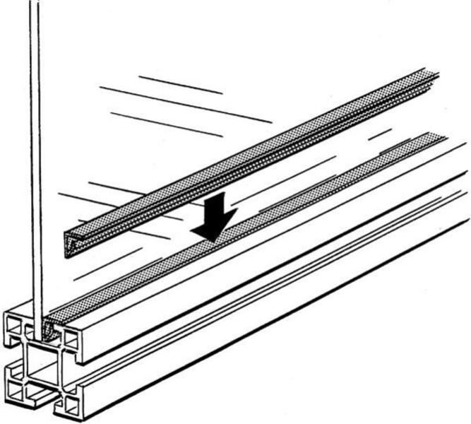 ABB JSM-PL2D-732MM JSM PL2D Securing strip L=732mm for sheets 4mm Product Image