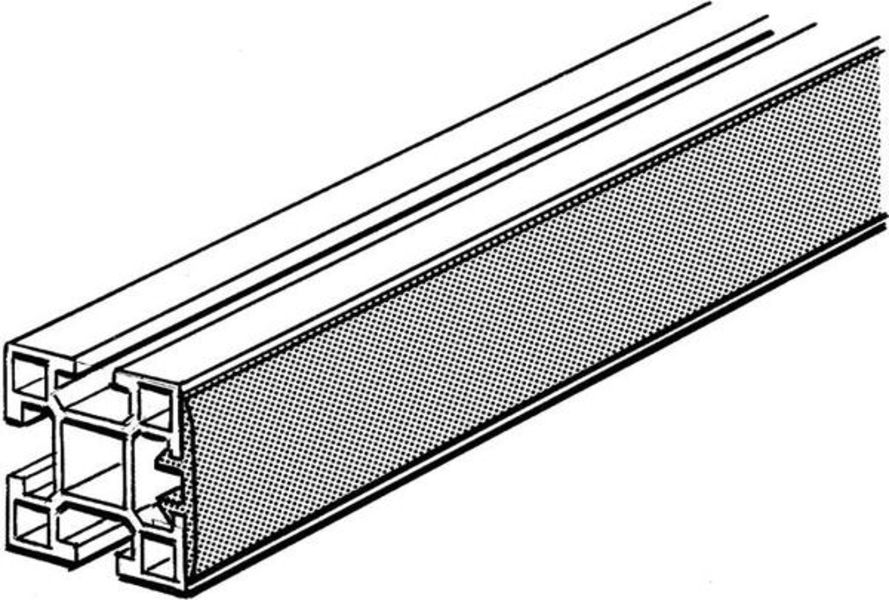 ABB JSM-T2A JSM T2A Wide cover strip yellow Product Image