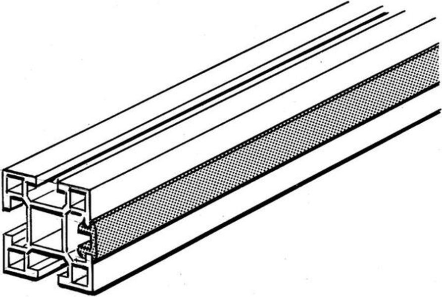 ABB JSM-T3B JSM T3B Coverstrip gr L=2000 Product Image