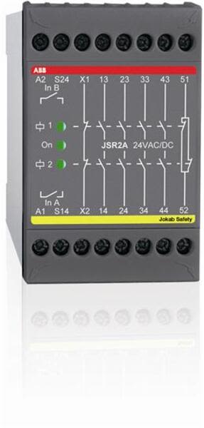 ABB JSR2A-24AC-DC Expansion Relay | 2TLA010027R0100 Product Image
