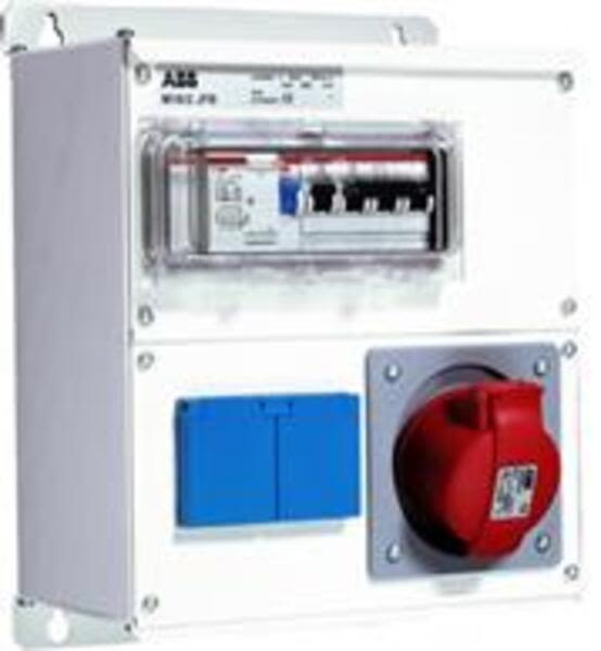 ABB M16-2-JFB Modular Combi Metal, 16A, 1x3P+N+E 16A, 250x314x172, 2x10/16A, IP44 Product Image