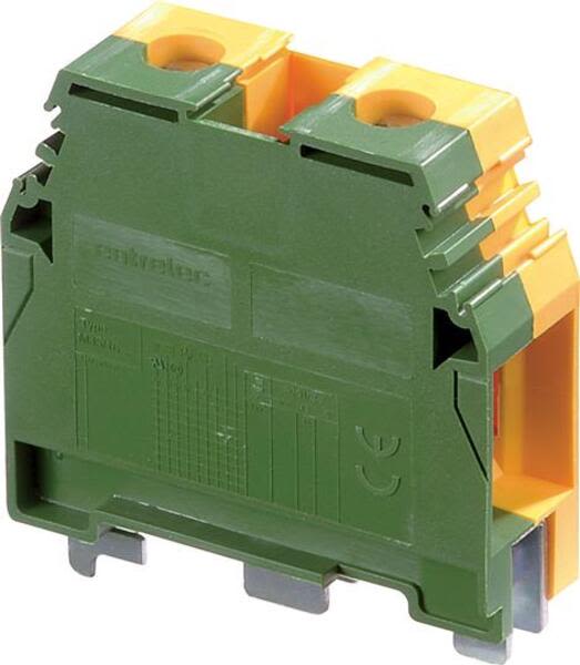 ABB M35-16.P M35/16.P Screw Clamp Terminal Blocks - Ground - Green-Yellow Product Image