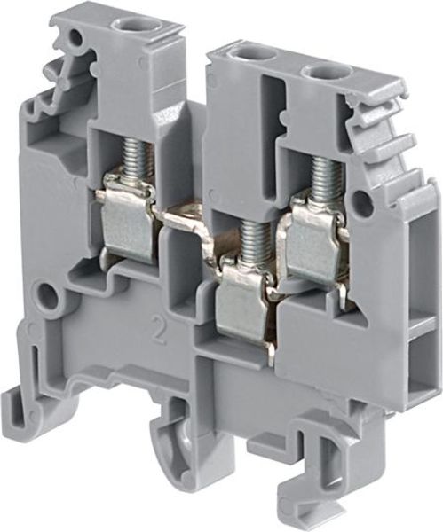 M4-6.3A Abb M4/6.3A Screw Clamp Terminal Blocks - Feed-through - Grey ...