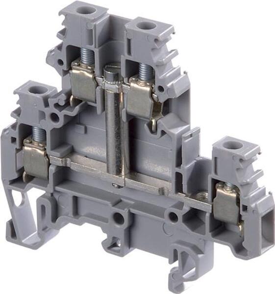 ABB M4-6.D1 M4/6.D1 Screw Clamp Terminal Blocks - Double deck - Grey Product Image