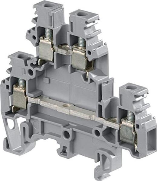ABB M4-6.D2-1SNA105044R2100 M4/6.D2 Screw Clamp Terminal Blocks - Double deck - Green Product Image