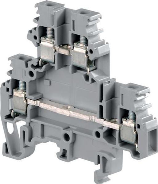 M4-6.D2.1.N Abb M4/6.D2.1.N Screw Clamp Terminal Blocks - Double deck ...