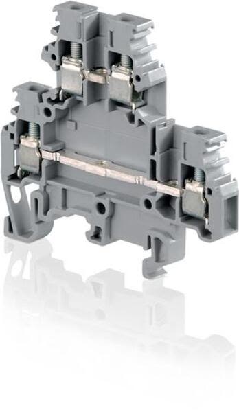 ABB M4-6.D2.2 M4/6.D2.2 Screw Clamp Terminal Blocks - Double deck - Grey Product Image