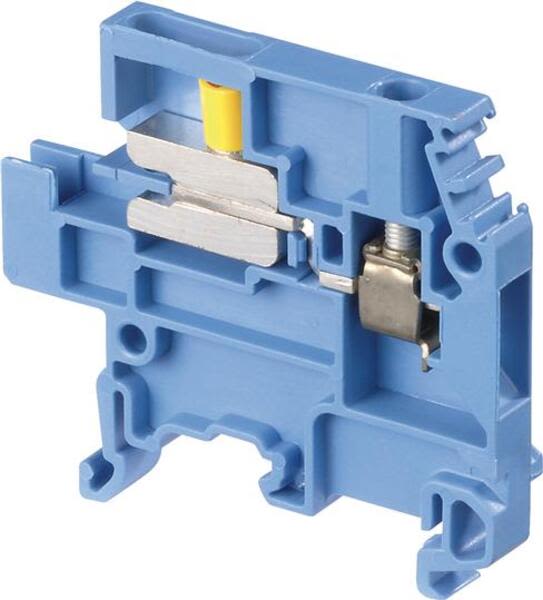 ABB M4-6.NT M4/6.NT Screw Clamp Terminal Blocks - Neutral disconnect - Blue Product Image