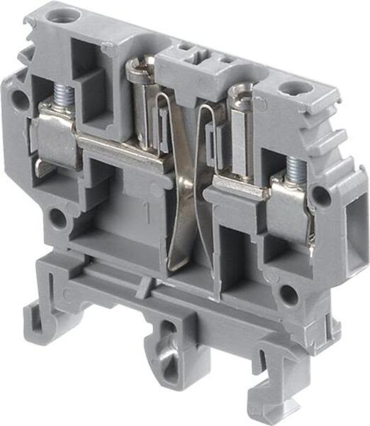 ABB M4-6.ST.AU M4/6.ST.Au Screw Clamp Terminal Blocks - Test disconnect with plug - Beige Product Image