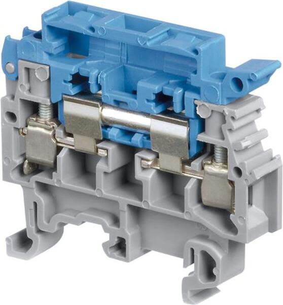 ABB M4-8.SNT M4/8.SNT Screw Clamp Terminal Blocks - Disconnect with lever - with test socket - Grey, Blue Product Image