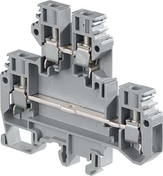 ABB M6-8.D2-1SNA115501R1200 M6/8.D2 Screw Clamp Terminal Blocks - Double deck - Grey Product Image