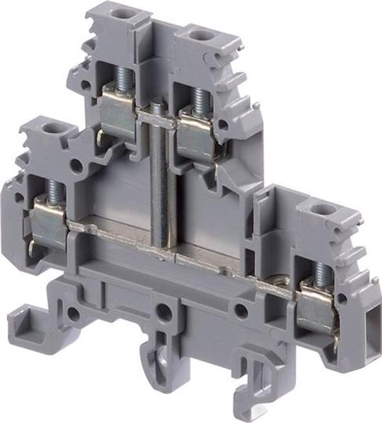 ABB MA2.5-5.D1.1 MA2.5/5.D1.1 Screw Clamp Terminal Blocks - Double deck - Grey Product Image
