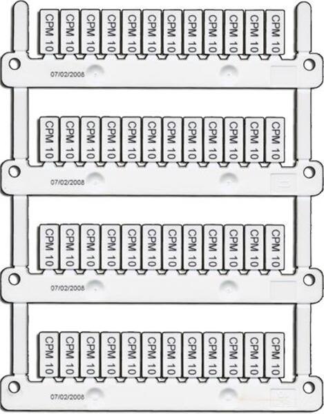 ABB MG-CPM-04-41391-6X10-WH MG-CPM-04 41391 (6X10 WH) Terminal Block Markers Product Image