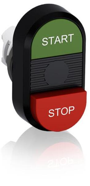 ABB MPD15-11B Double Pushbutton | MPD15-11B Product Image
