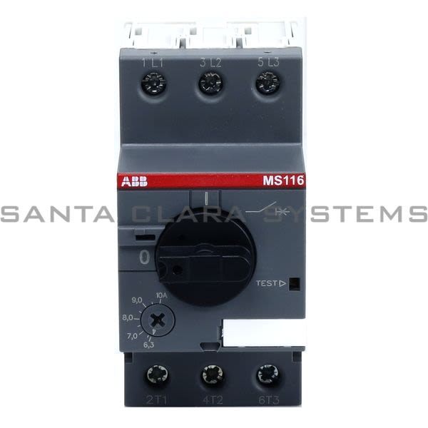ABB MS116-10-1SAM250000R1010 Manual Motor Starter | 1SAM250000R1010 Product Image