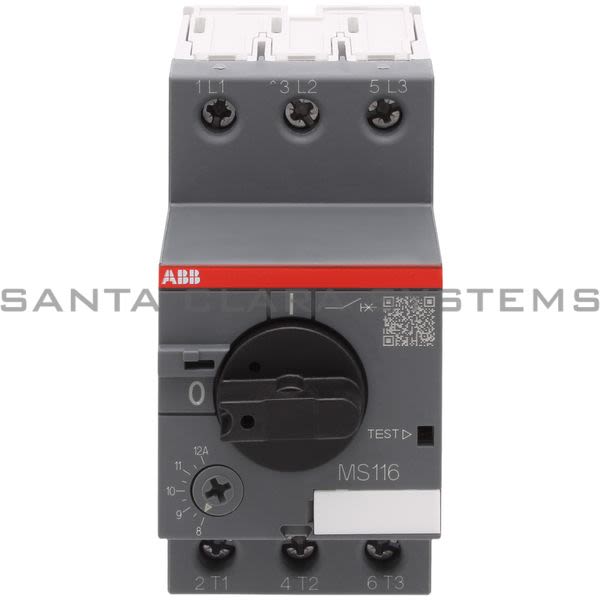 ABB MS116-12-1SAM250000R1012  Manual Motor Starter | MS116-12 Product Image
