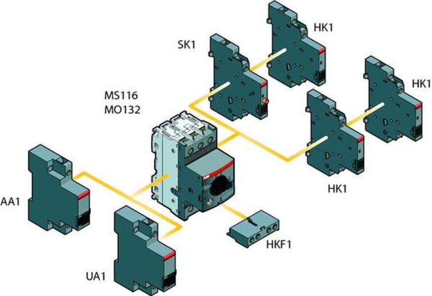 ABB MS116-4.0-1SAM250000R1008  Manual Motor Starter | 1SAM250000R1008 Product Image