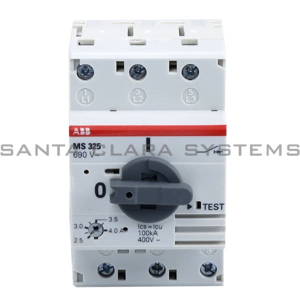 ABB MS325-4.0  Manual Motor Starter | 1SAM150000R1008 Product Image