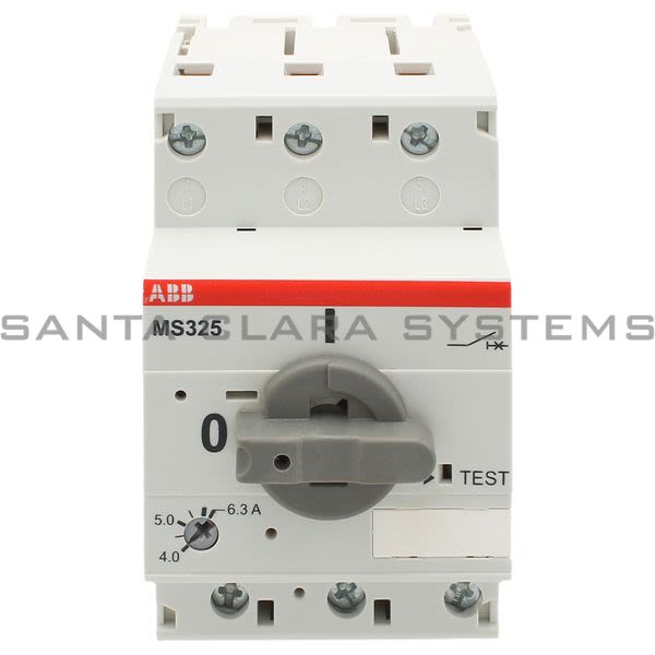 ABB MS325-6.3 Manual Motor Starter | 1SAM150000R1009 Product Image