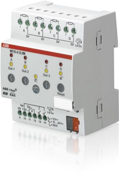 ABB MT-S4.12.2M MT/S4.12.2M Security Terminal, 4-fold Product Image