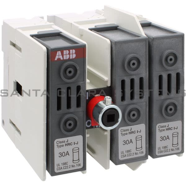ABB OS30AJ12 Disconnect Switch | 1SCA022548R9810 Product Image