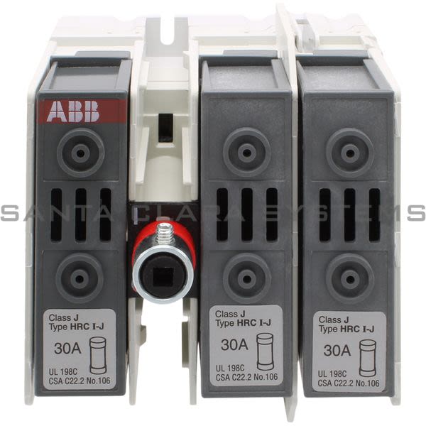 ABB OS30AJ12 Disconnect Switch | 1SCA022548R9810 Product Image