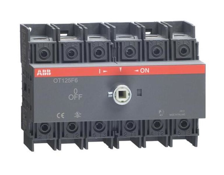 ABB OT125F6 OT125F6 switch-disconnector Product Image