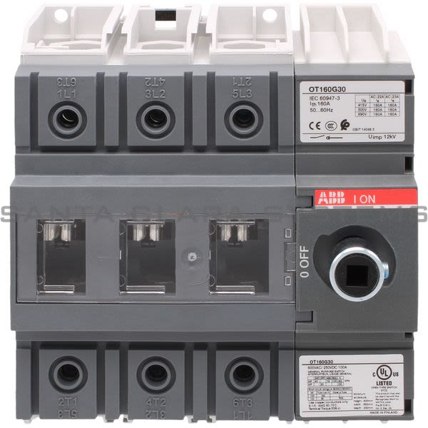 ABB OT160G30 Switch-Disconnector | 1SCA138207R1001 Product Image