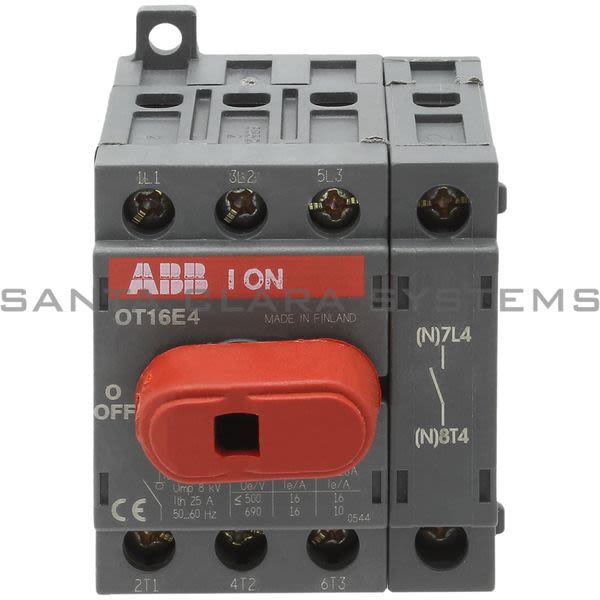 ABB OT16E4 Disconnect Switch| 1SCA022352R7170 Product Image