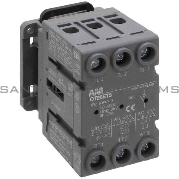 ABB OT25ET3 Disconnect Switch | 1SCA022352R6790 Product Image