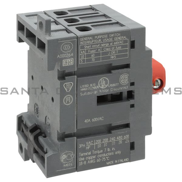 ABB OT32E3 Switch-Disconnector | 1SCA022283R9010 Product Image
