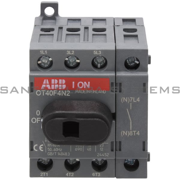 ABB OT40F4N2 Switch-Disconnector | 1SCA104932R1001 Product Image