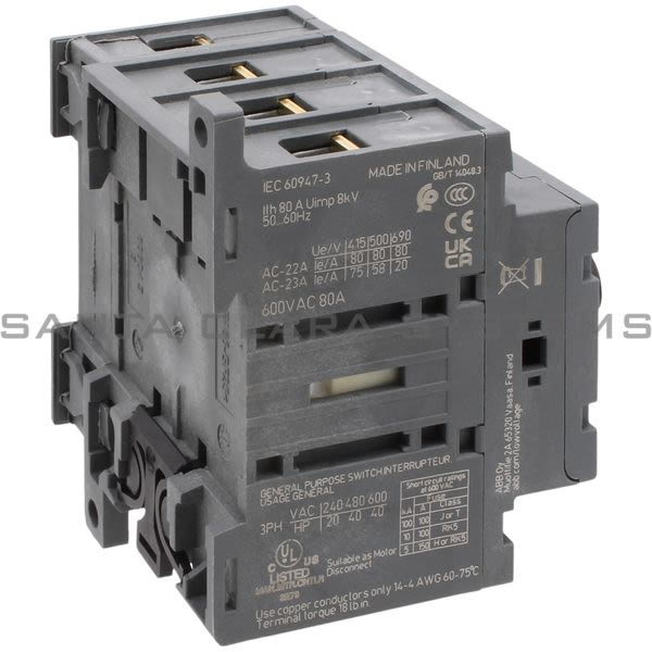 ABB OT80F4N2 Switch-Disconnector | OT80F4N2 Product Image