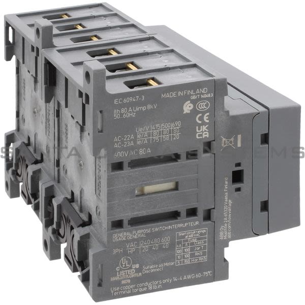 ABB OT80F6 OT80F6 switch-disconnector Product Image