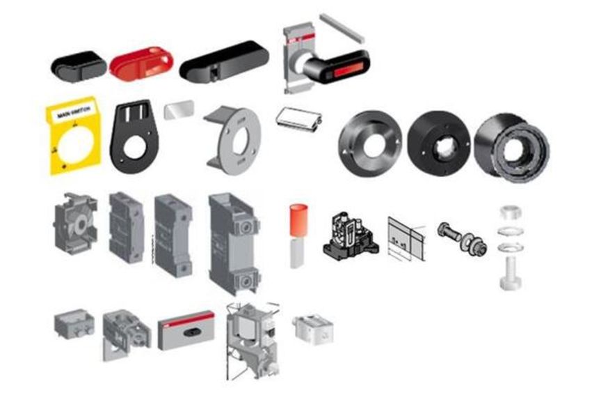 ABB OZXE4 Terminal Bolt Set | OZXE4 Product Image