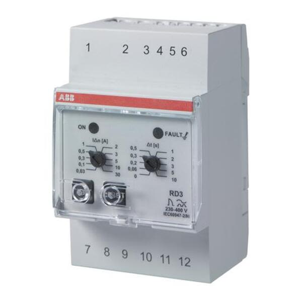 ABB RD3 Residual Current Monitor | 2CSJ201001R0002 Product Image