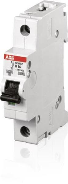 ABB S201P-B63 Miniature Circuit Breaker - S200P - 1P - B - 63 A Product Image