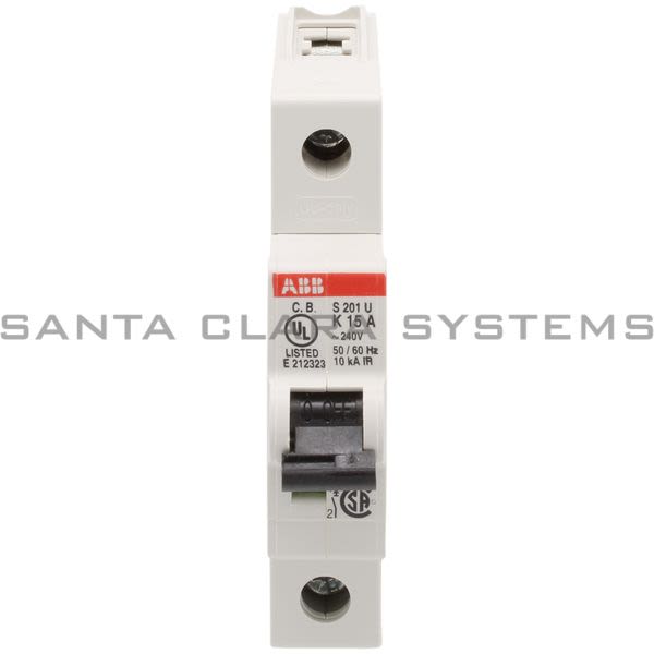 ABB S201U-K15 Miniature Circuit Breaker | 2CDS271417R0457 Product Image