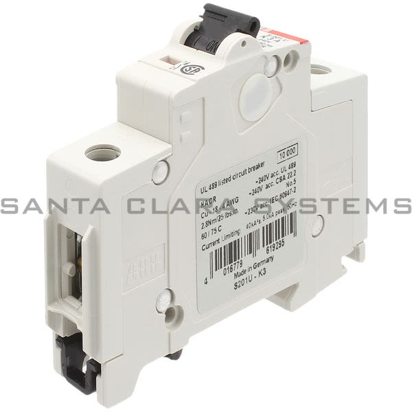 ABB S201U-K3 Miniature Circuit Breaker  Product Image