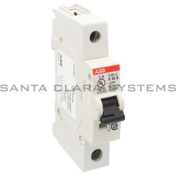ABB S201U-K40 Miniature Circuit Breaker | 2CDS271417R0557 Product Image