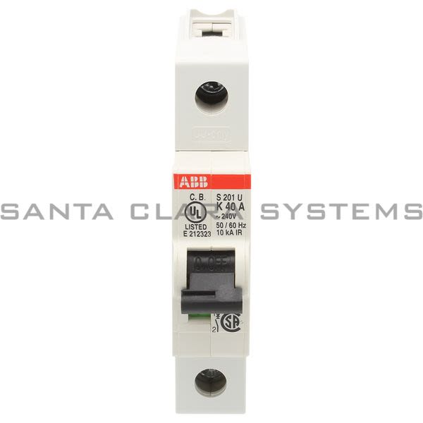 ABB S201U-K40 Miniature Circuit Breaker | 2CDS271417R0557 Product Image