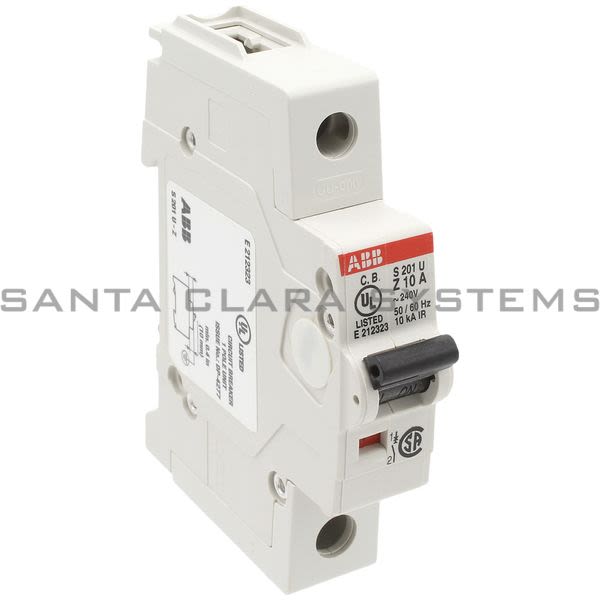 ABB S201U-Z10 CIRCUIT BREAKER Product Image
