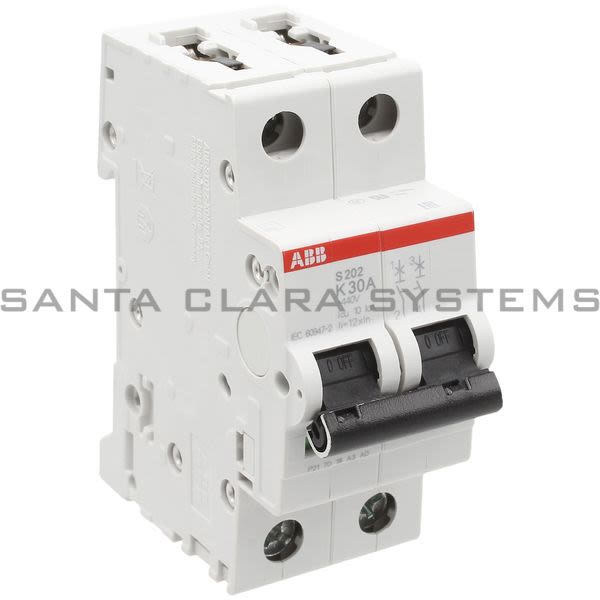 ABB S202-K30 Miniature Circuit Breaker | 2CDS252001R0527 Product Image