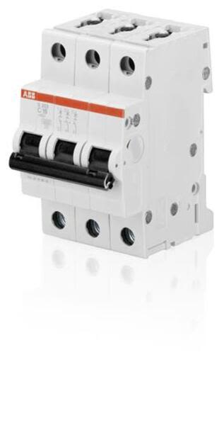 ABB S203-C0-5 Miniature Circuit Breaker - S200 - 3P - C - 0.5 A Product Image