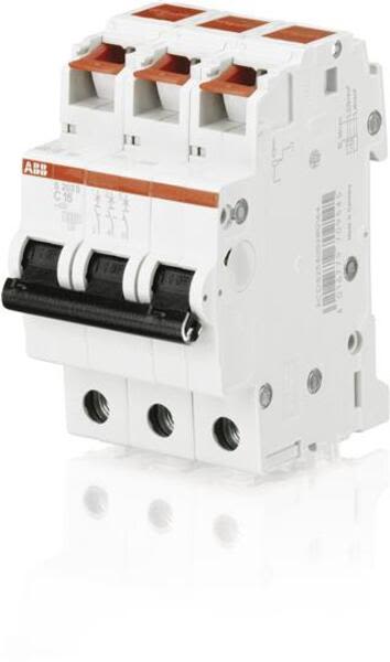 ABB S203S-B6 Miniature Circuit Breaker - S200S - 3P - B - 6 A Product Image