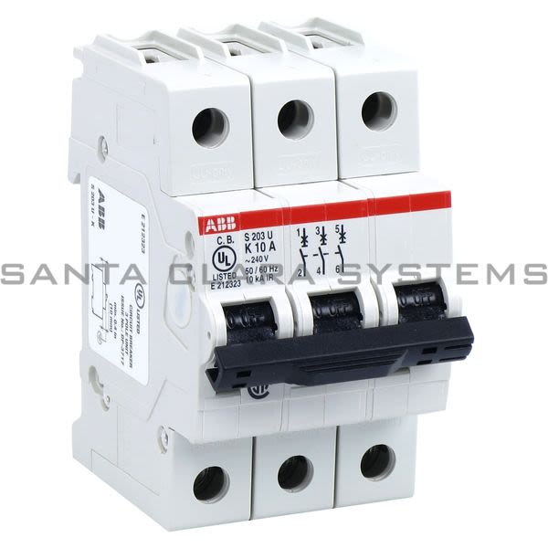 ABB S203U-K10 Circuit Breaker | 2CDS273417R0427 Product Image
