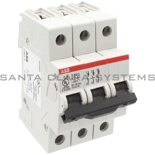 ABB S203U-K2 Circuit Breaker | 2CDS273417R0277 Product Image